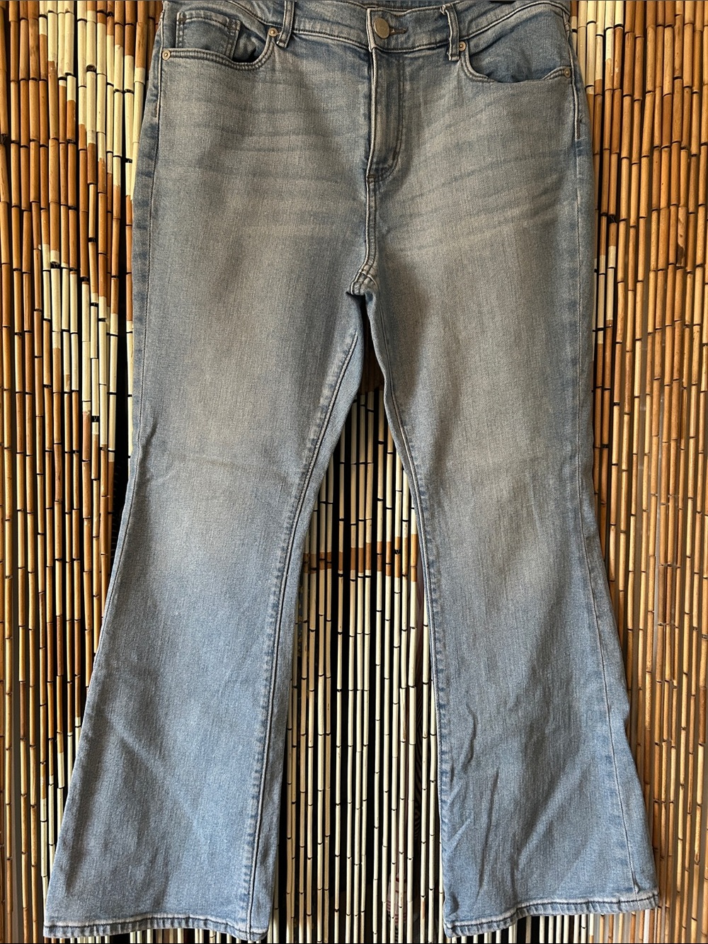 LOFT Light Blue Flare Jeans
